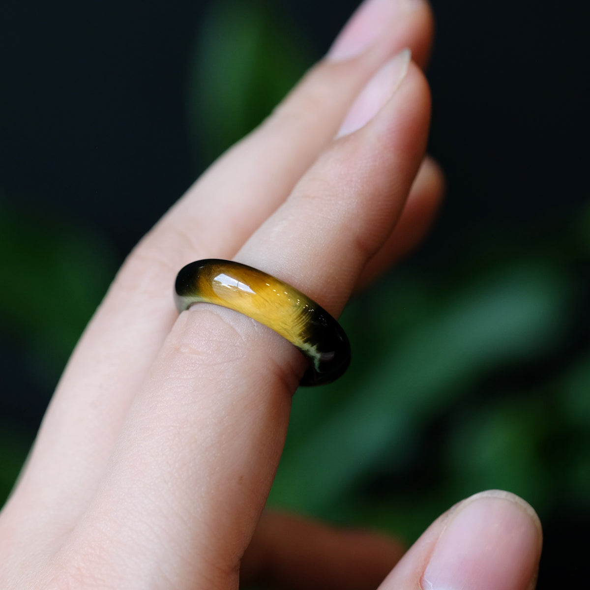 Bague Oeil de Tigre Taille 1.7