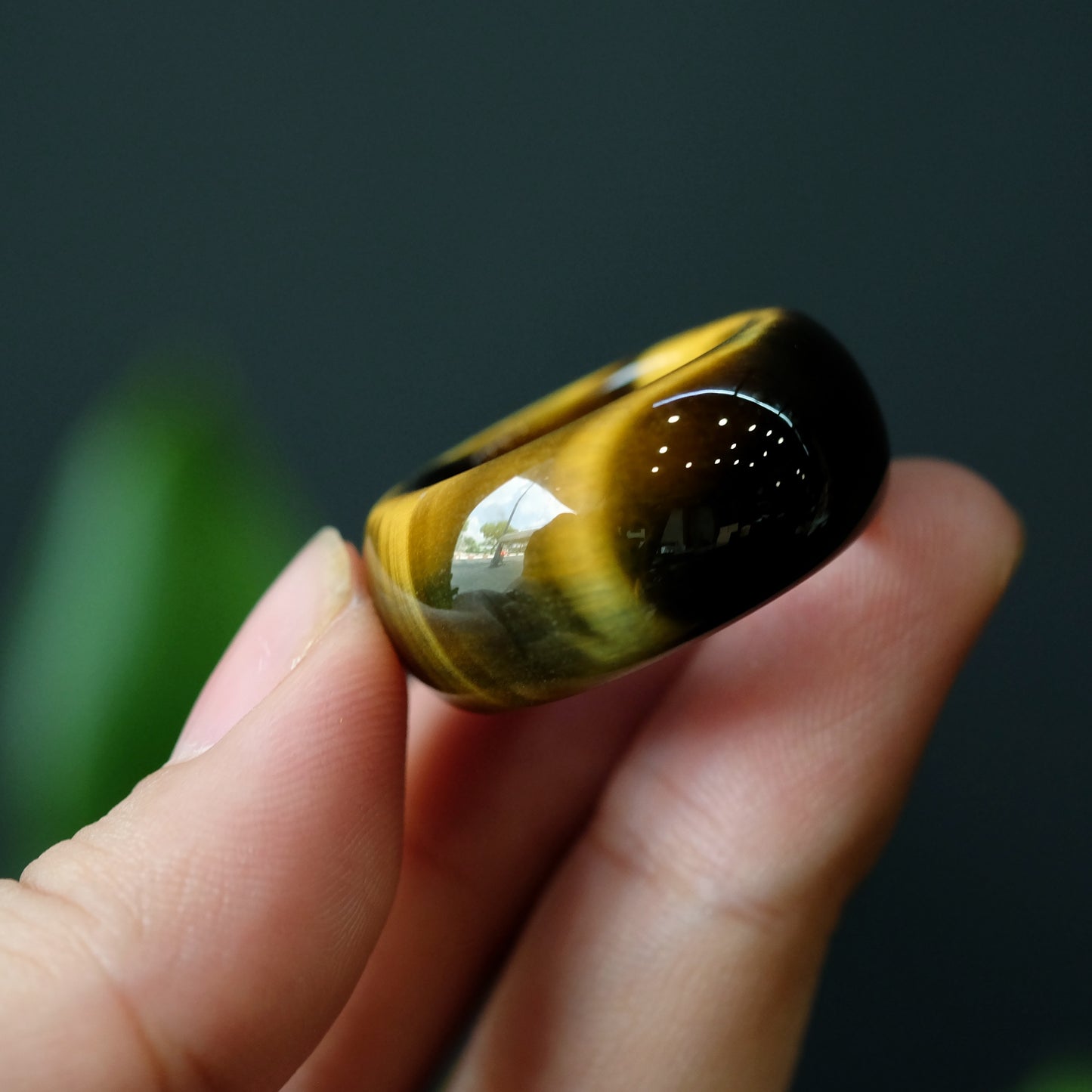 Bague Oeil de Tigre Taille 1.9
