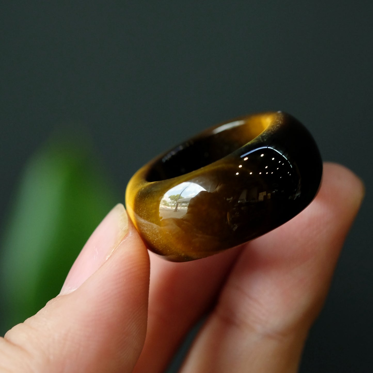 Bague Oeil de Tigre Taille 1.9