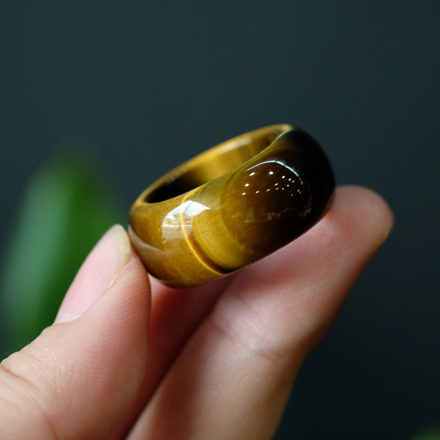 Bague Oeil de Tigre Taille 1.9