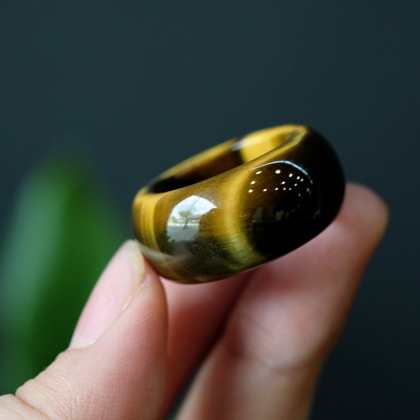 Bague Oeil de Tigre Taille 1.9