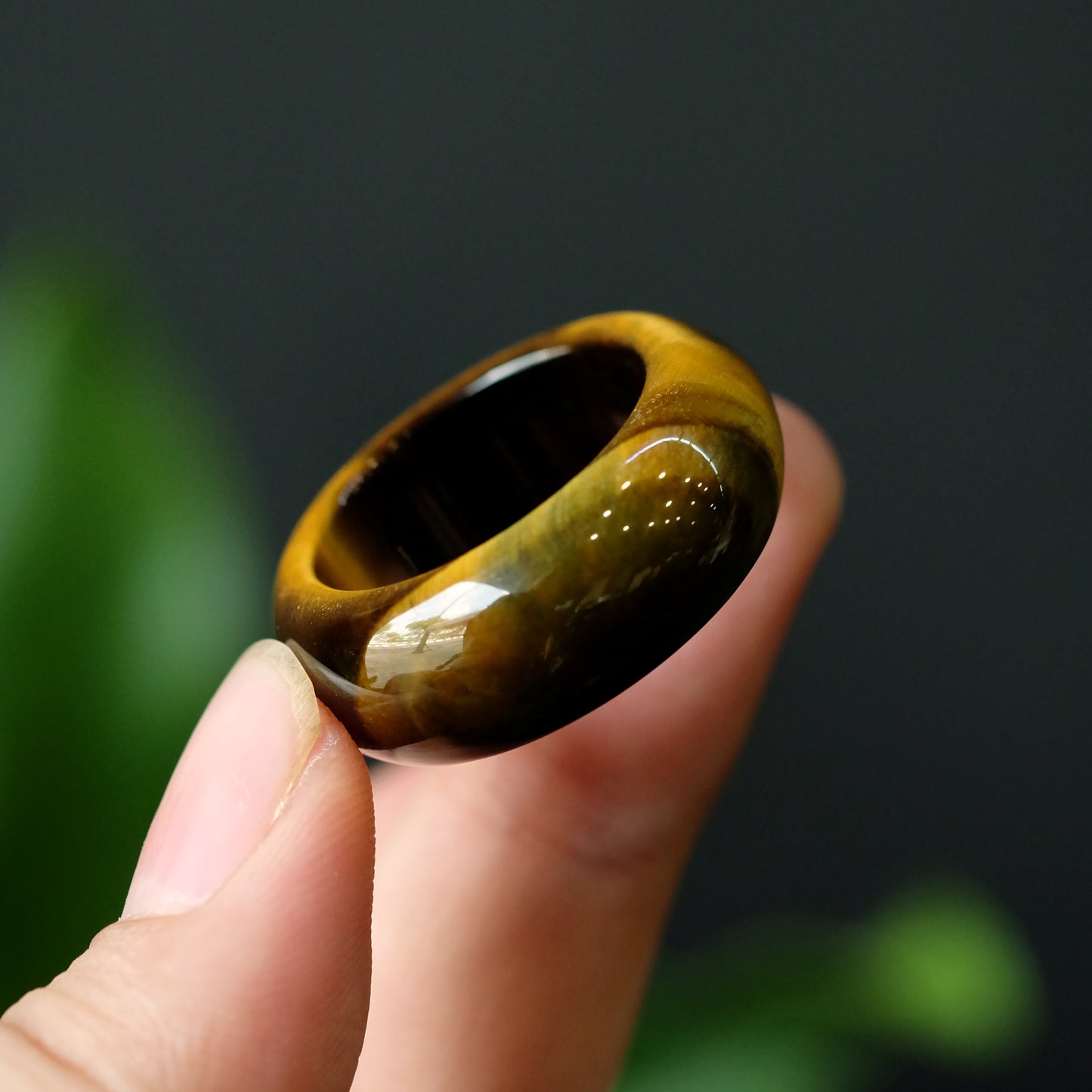 Bague Oeil de Tigre Taille 2.0