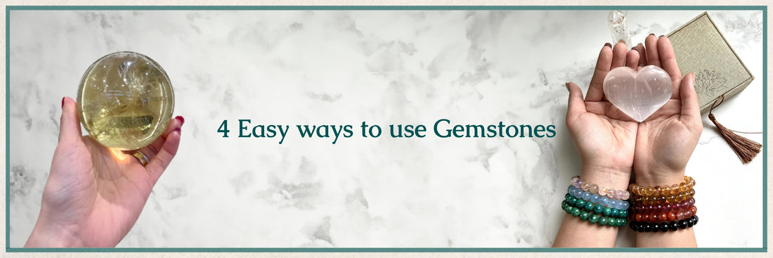 Gemstone Rituals: 4 Easy ways to use Gemstones