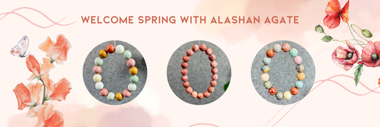 🌸🌷 Hello Spring! Blooming with the Beauty of Alashan Agate 🌷🌸