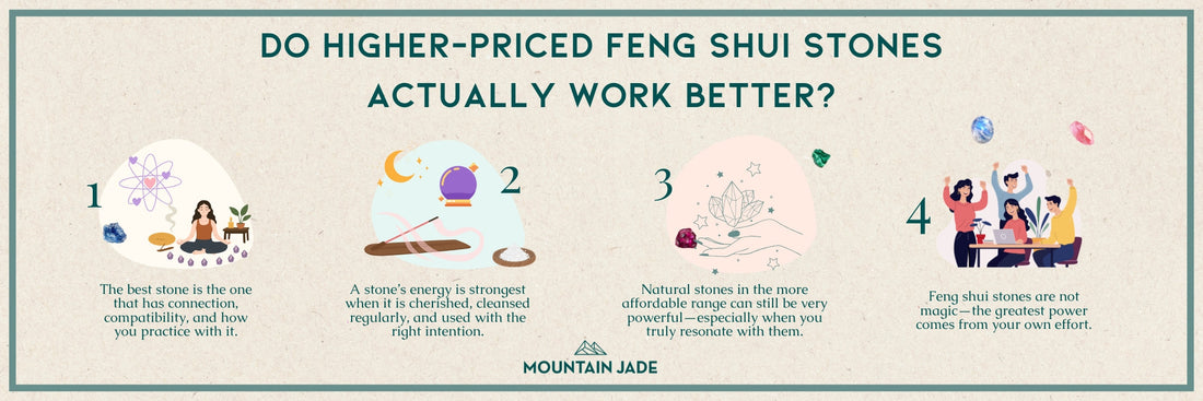 Do Higher-Priced Feng Shui Stones Actually Work Better?