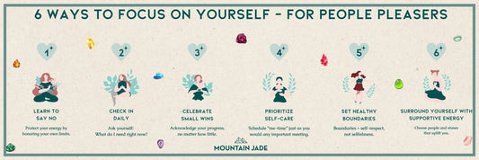 ✨ How to Refocus on Yourself (Especially If You’re a People Pleaser) ✨