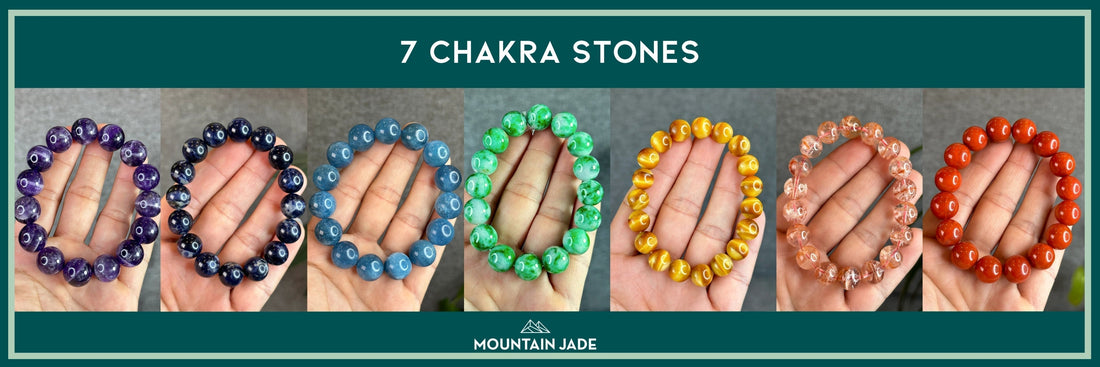 🌈 Discover how 7 chakras and stones boost your energy and well-being.