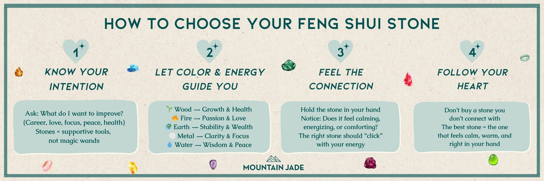 💎✨ How to Choose the Right Feng Shui Stone for You ✨💎