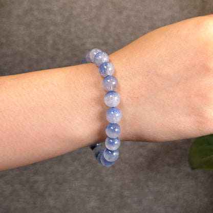 Dumortierite  Bracelet Size 9 mm