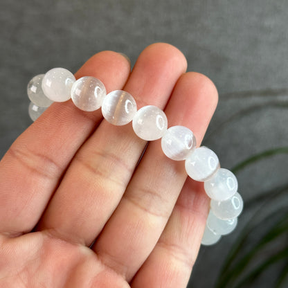 Selenite Bracelet Size 10.5 mm