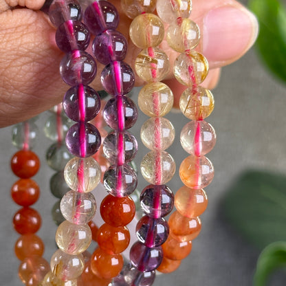 Rainbow Quartz Bracelet Size 7-8 mm