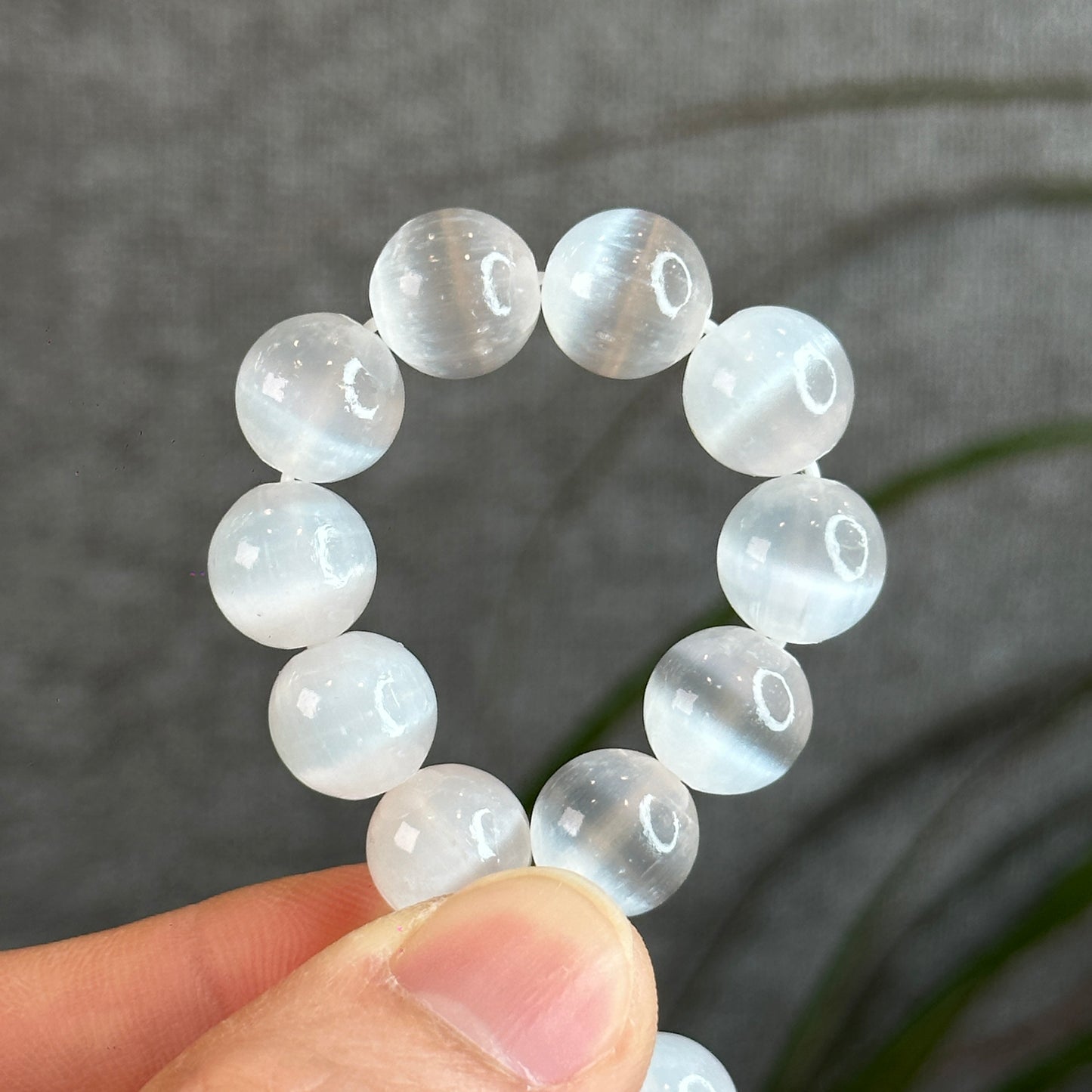 Selenite Bracelet Size 10.5 mm