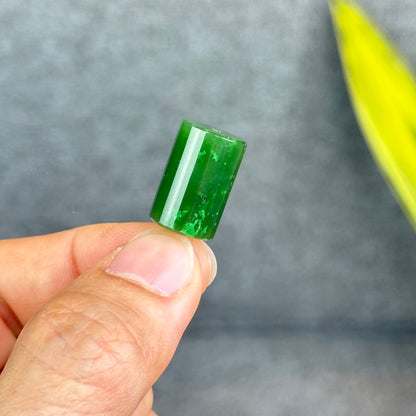 Natural Nephrite Jade Lu Thong Charm