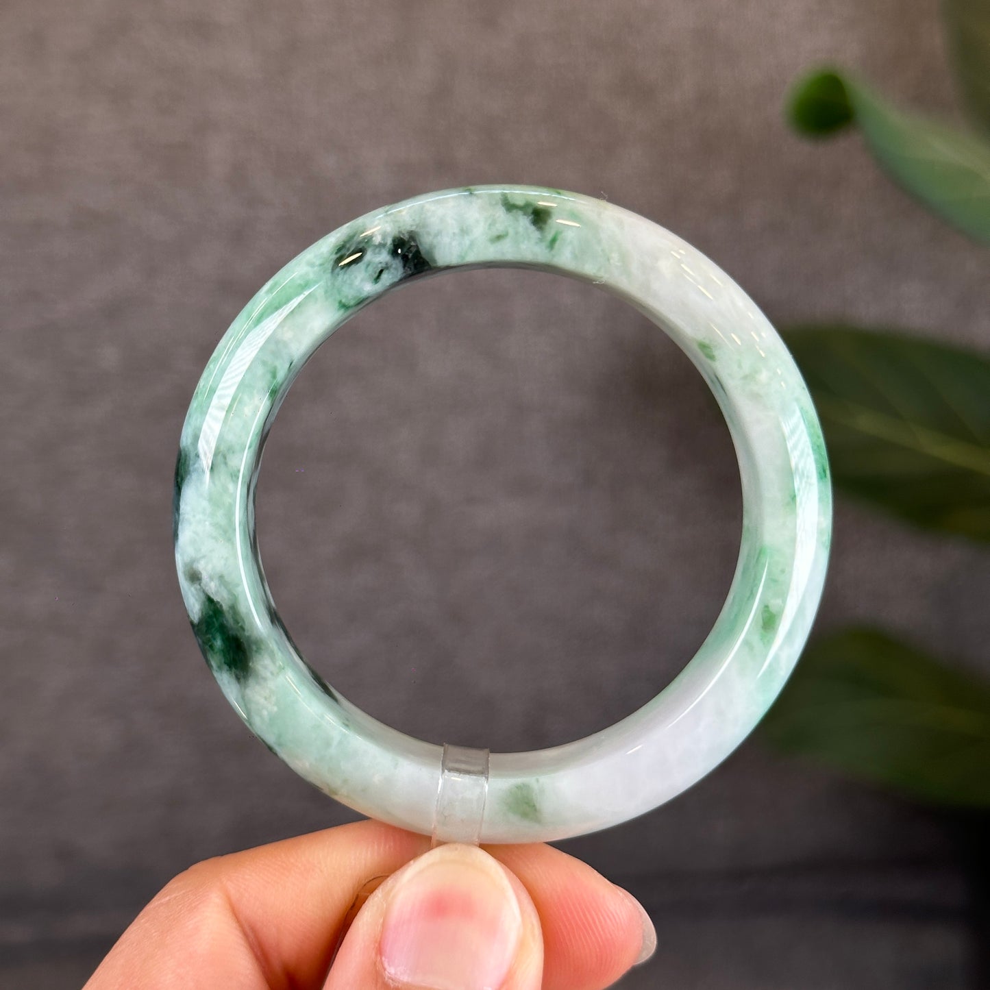 Son Thuy Natural Jadeite Jade Bangle Size 51.74 mm