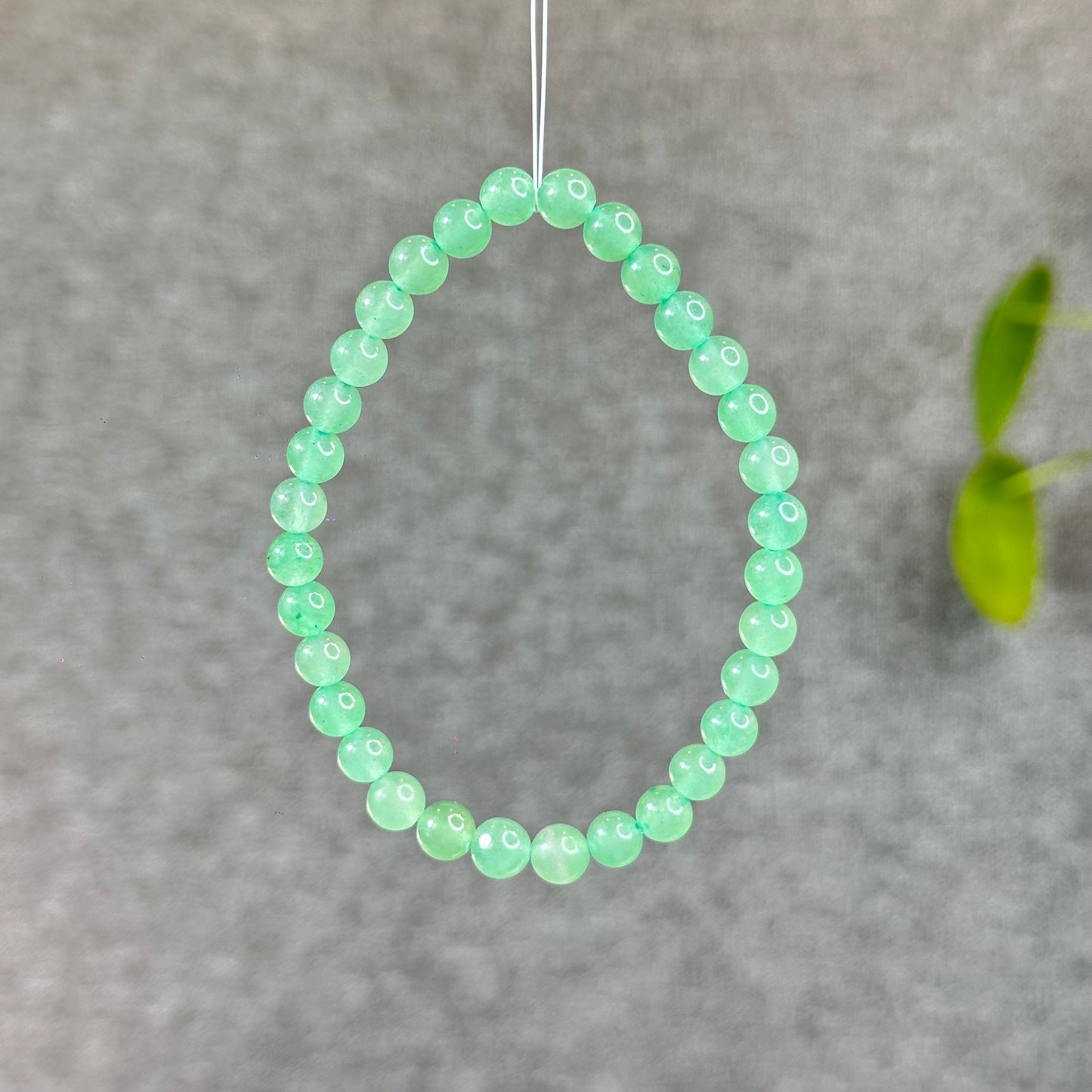 Natural Green Aventurine Bracelet Size 6 mm