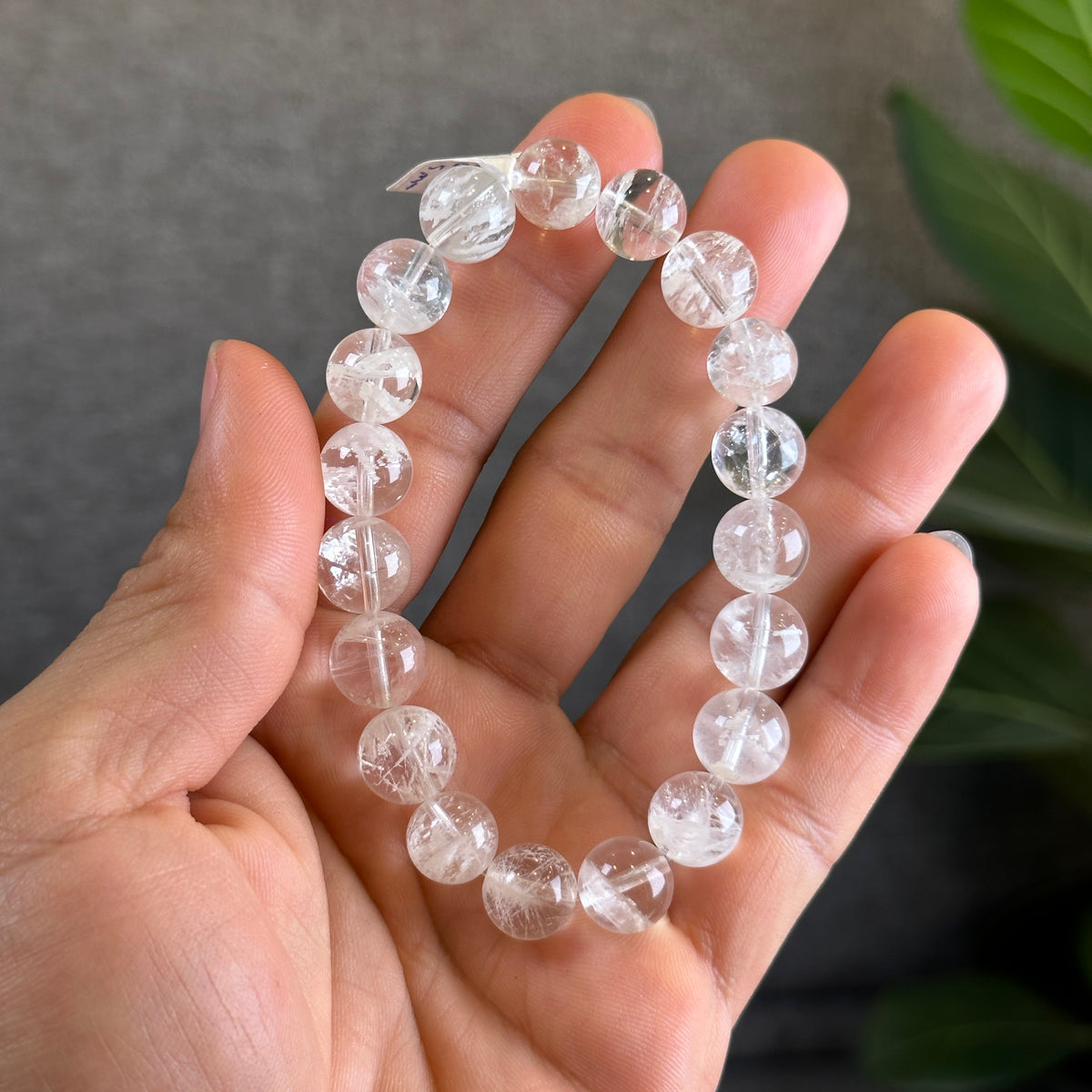 Séricite en Quartz Bracelet Taille 10,7 mm