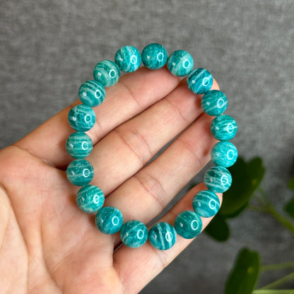 Russian Amazonite Bracelet Size 10.5 mm