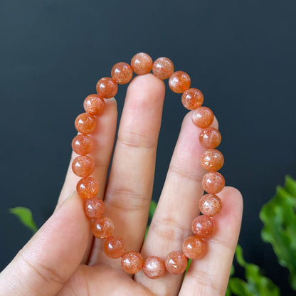 Sunstone Bracelet Size 8 mm