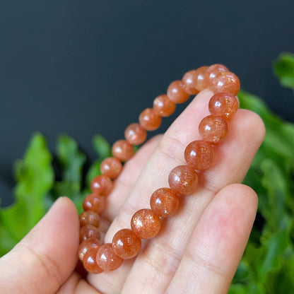 Sunstone Bracelet Size 8 mm