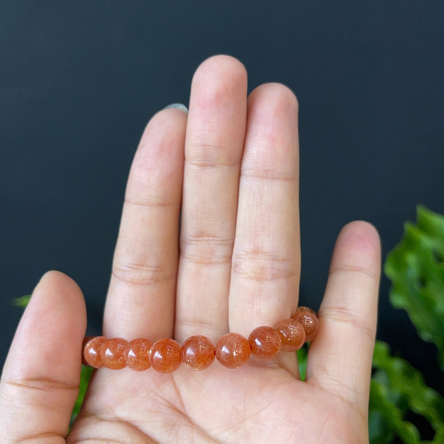 Sunstone Bracelet Size 8 mm