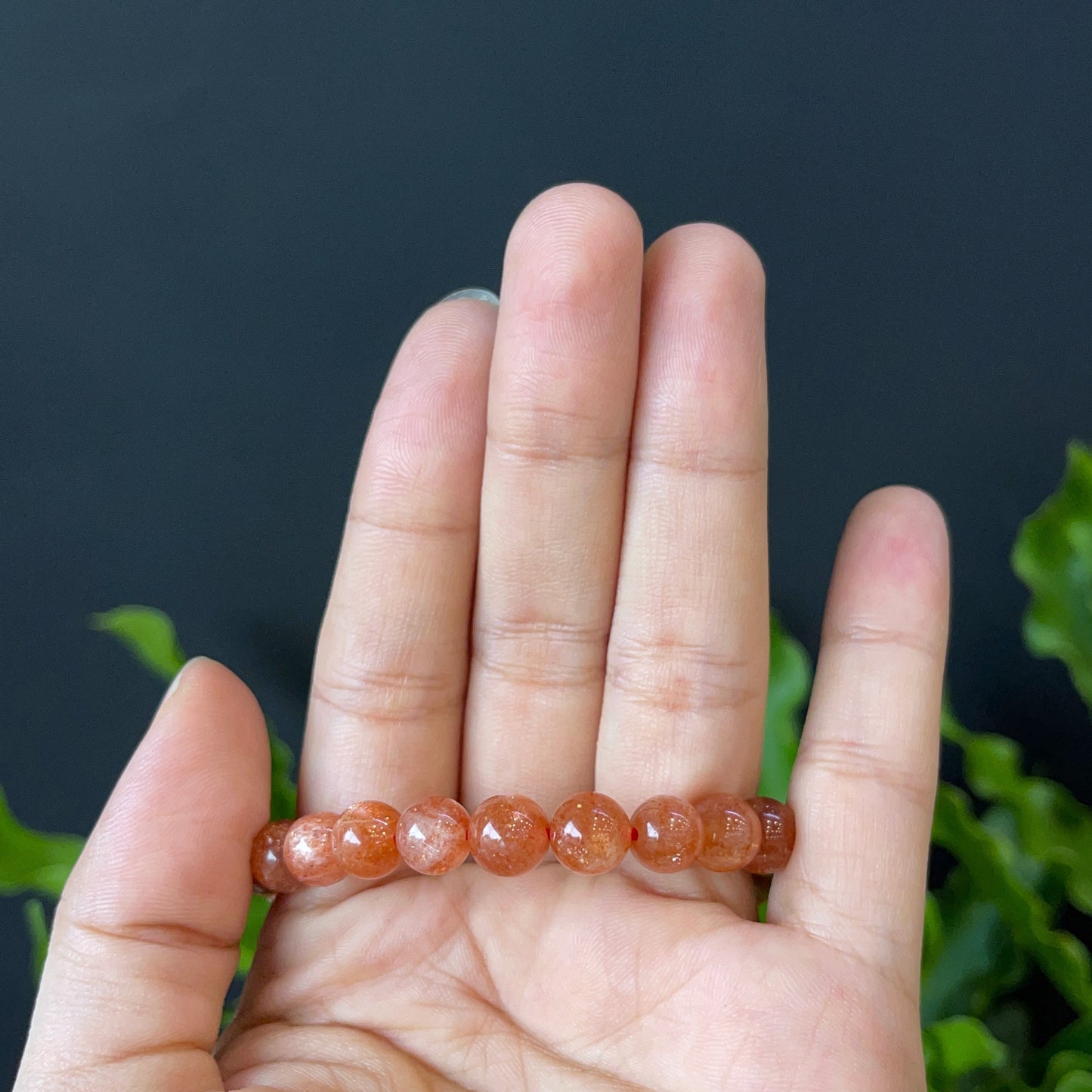 Sunstone Bracelet Size 8 mm