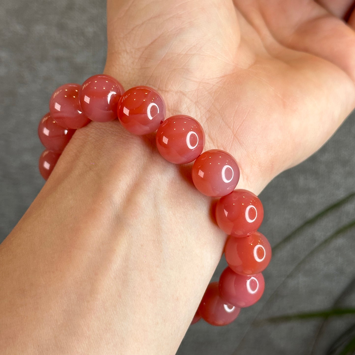 Yanyuan Agate Bracelet Size 12.5 mm