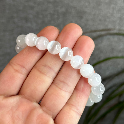 Selenite Bracelet Size 10.5 mm