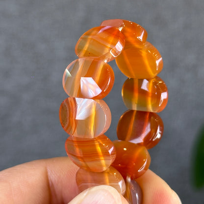 Carnelian Cuff Bracelet from Madagascar