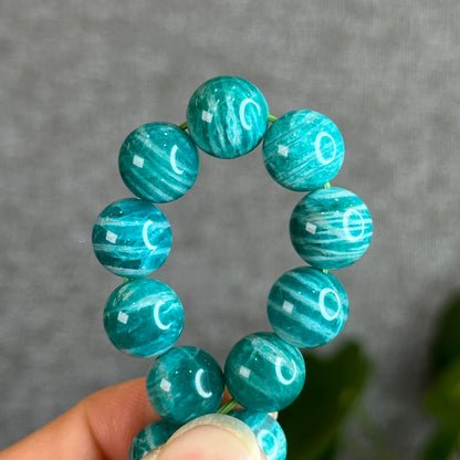 Russian Amazonite Bracelet Size 10.5 mm