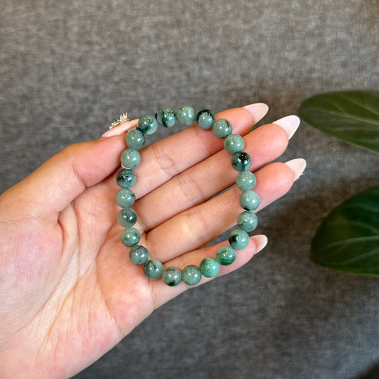 Jadeite Jade Bracelet Size 8 mm