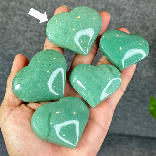 Natural Aventurine Heart