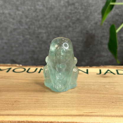 Green Fluorite Dinosaur Figurine