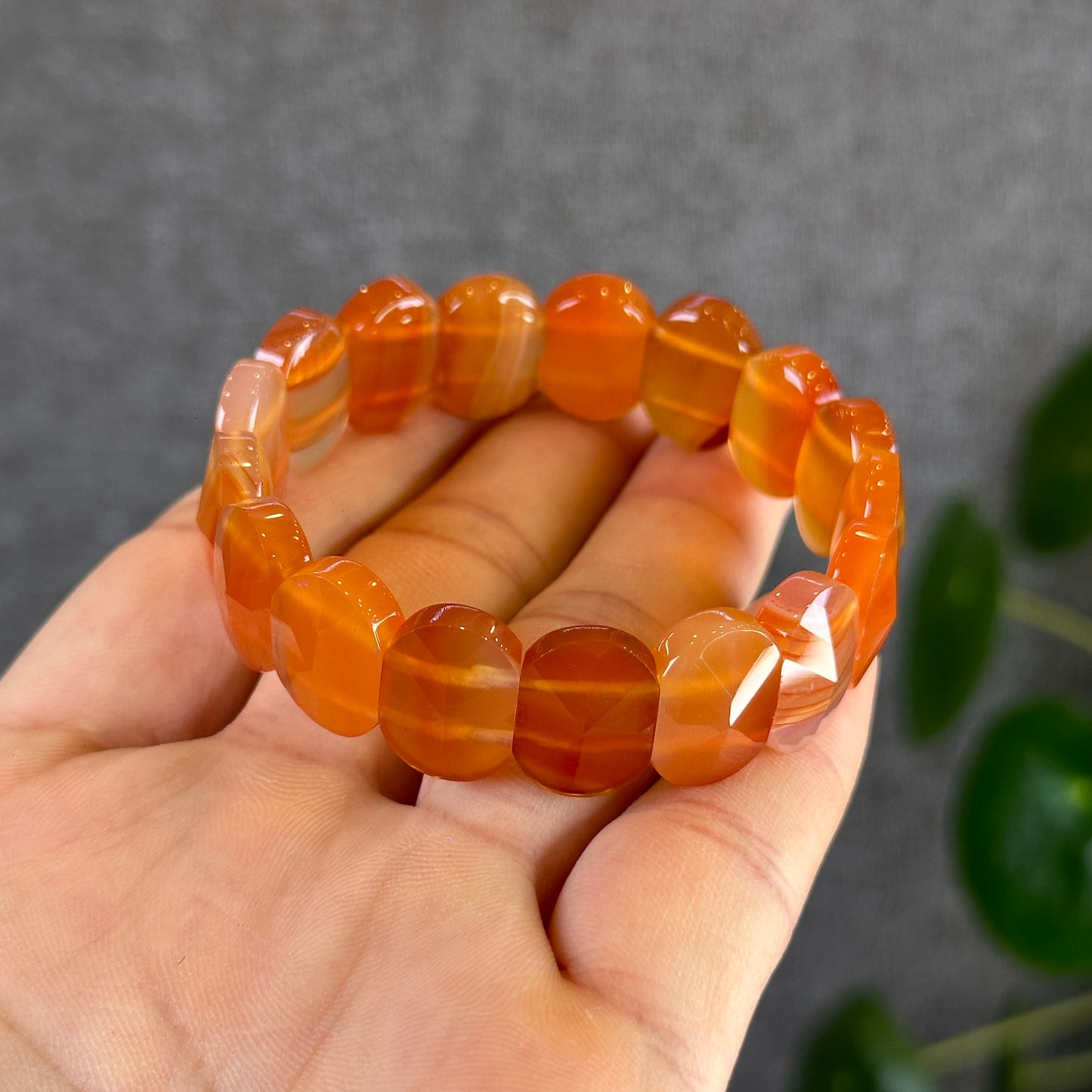 Carnelian Cuff Bracelet from Madagascar