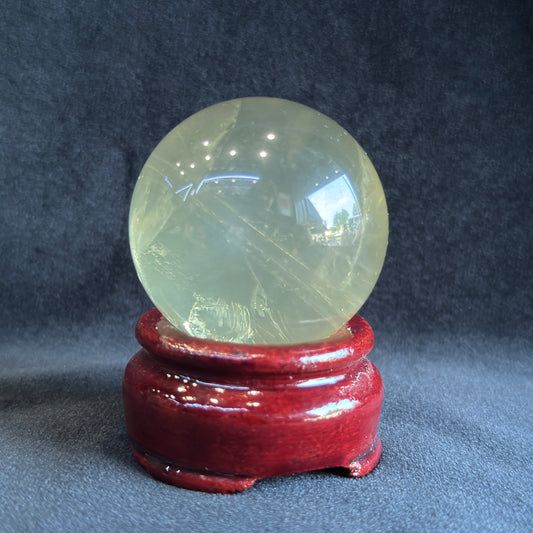 Natural Citrine Sphere