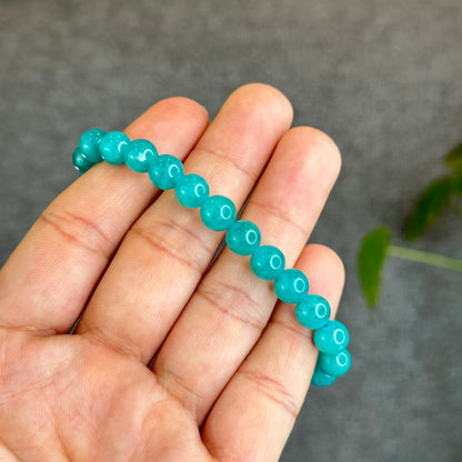Natural Amazonite Bracelet 7.5 mm