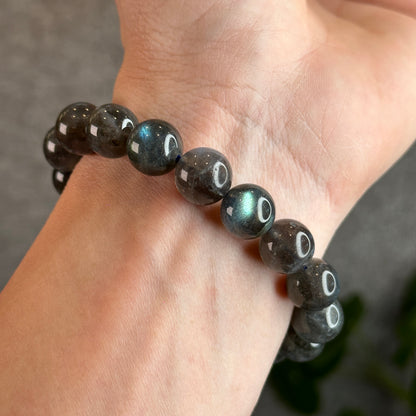 Dark Galaxy Labradorite Bracelet Size 11 mm