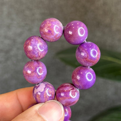 Natural Phosphosiderite Bracelet Size 14 mm