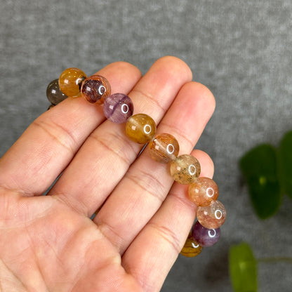 Aura Fluorite Bracelet Size 10.5 mm