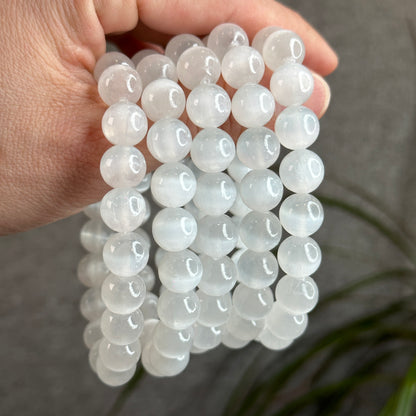 Selenite Bracelet Size 10.5 mm