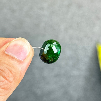 Natural Nephrite Jade Faceted Lu Thong Charm