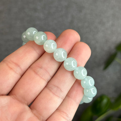 Seafoam Green Aquamarine Bracelet Size 10 mm