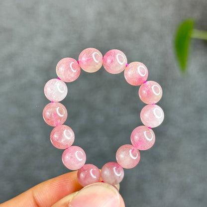 Pink Tourmaline Bracelet Size 7.2 mm