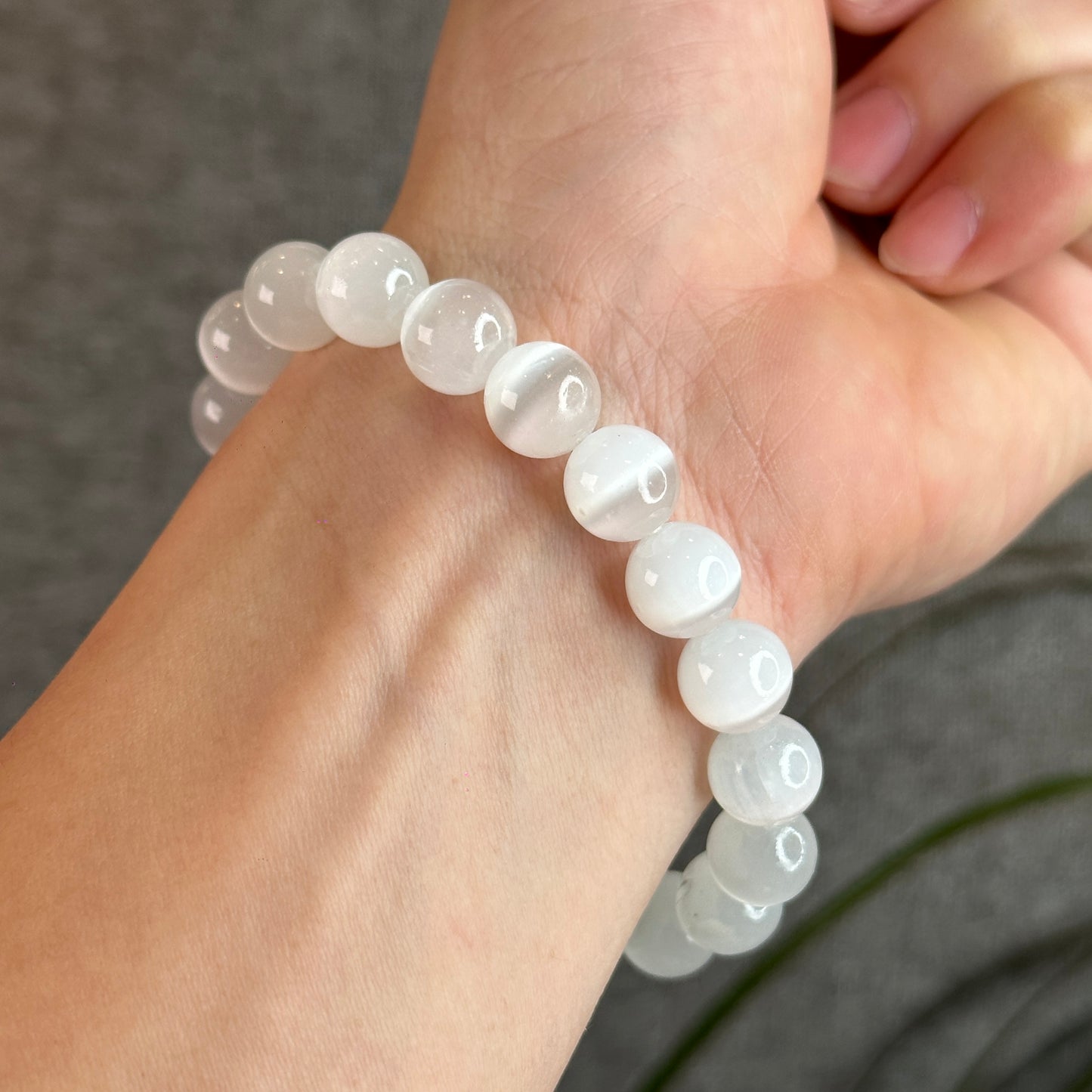 Selenite Bracelet Size 10.5 mm