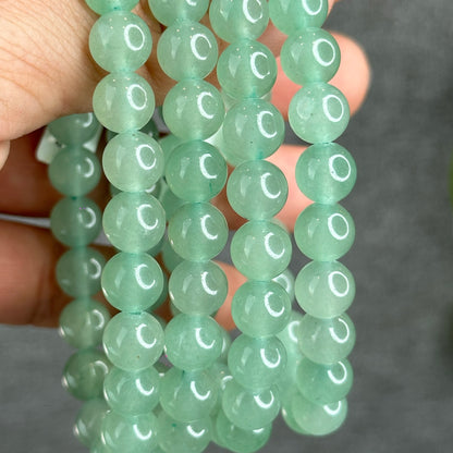 Natural Green Aventurine Bracelet Size 8 mm
