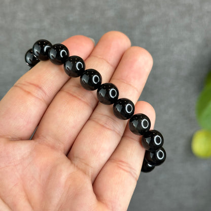 Natural Rainbow Obsidian High Quality Bracelet Size 10 mm