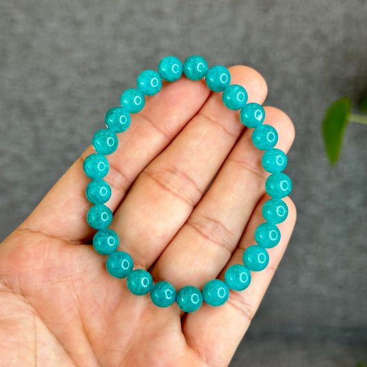 Natural Amazonite Bracelet 7.5 mm