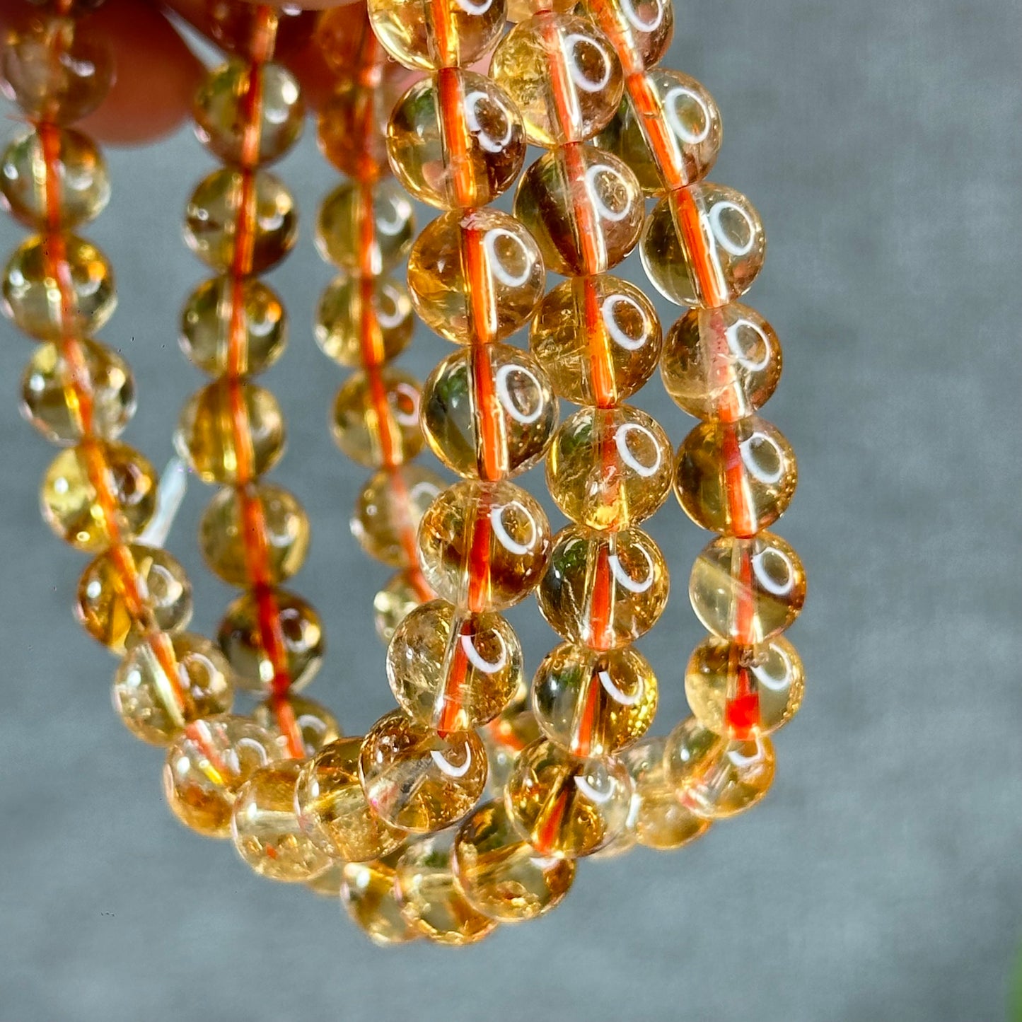 Natural Citrine Bracelet Size 7.5 mm