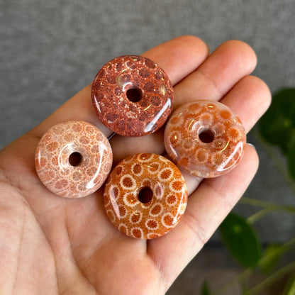 Coral Jade Donut