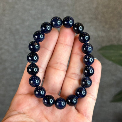 Natural Blue Sodalite Bracelet Size 11 mm
