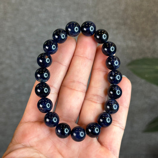 Natural Blue Sodalite Bracelet Size 11 mm